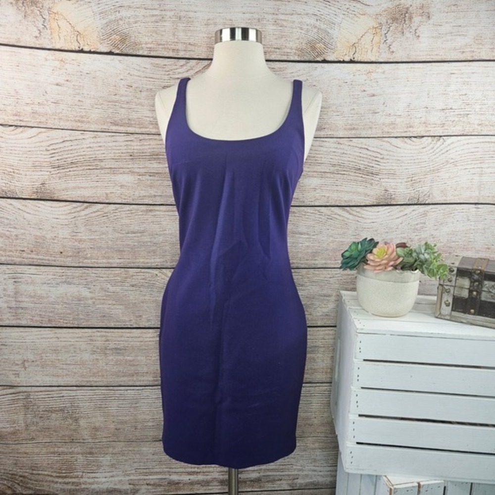 Likely Houston‎ Purple Sleeveless Dress Women's Size 4 Fitted Cocktail Party